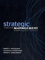 Strategic Management of Technology and Innovation