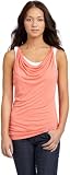 ESPRIT Women's Twisted Tank,Peach Cream,X-Large