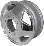 02-04 FORD F250 LIGHT DUTY PICKUP f-250 ALLOY WHEEL RIM 17 INCH TRUCK, Diameter Width 7.5 (5 SPOKE) POLISHED 1 Piece Only (2002 02 2003 03 2004 04) ALY03555U80