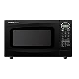 Sharp R-306LK Mid Size 1.0 Cu Ft Black Microwave