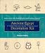 Ancient Egypt Decoration Kit: Make Your Own Hieroglyphs with Rubber Stamps (The world of literature)