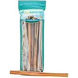 100% Natural 12-inch Thick Bully Sticks by Best Bully Sticks (10 Pack) Made of All-Natural, Free Range, Grass Fed Beef - Durable and Long-Lasting to Fight Tartar and Plaque and Support Dental Health
