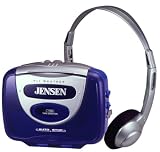 JENSEN SP50 PURPLE All Weather Stereo Cassette Player with AM/FM Radio (Purple)