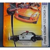 Mattel Matchbox 2006 1:64 Scale Black and White Ford Crown Victoria Police Die Cast Car... by Mattel