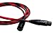 Better Cables Silver Serpent Anniversary Edition Red/Black Balanced XLR Audiophile Audio Cables (SINGLE CABLE) - High-End, High-Performance, Silver/Copper Hybrid, Low-Capacitance - 1.5 Feet