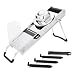 Kitchen & Housewares : MIU Stainless-Steel Professional Mandoline Slicer