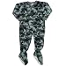 Katnap - Boys Camouflage Long Sleeve Blanket Sleeper, Black, Green, Grey (Size 4/5)