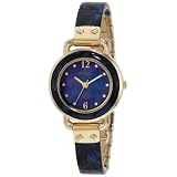 Armitron Womens 75/4033NMGP Gold-Tone and Blue Resi
