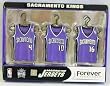 Sacramento Kings Road Jersey Magnet Set - Basketball Sports Merchandise