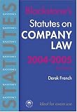 Statutes on Company Law (Blackstone s Statute Book)