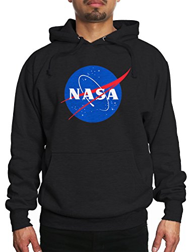 Young Motto Men's NASA LOGO Hoodie