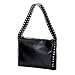 Demonia Handbag HB-207 Black Pu w/Studded Shoulder Bag