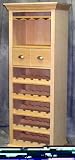 Maple Wine Curio Cabinet