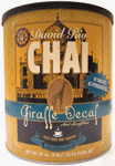 David Rio Giraffe Decaf 4 lb. Chai Mix Canister