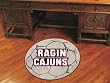 Louisiana-Lafayette Ragin' Cajuns 29" Round Soccer Ball Floor Mat (Rug)