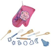 Children's Bella Bistro Basic Kitchen Utensils Gift Set presented in a vinyl "oven mitt" storage bag *Great Gift Idea*