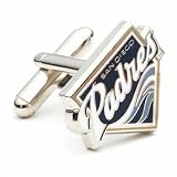 San Diego Padres MLB Logo'd Executive Cufflinks w/Jewelry Box