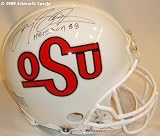 Barry Sanders Signed Oklahoma State Cowboys Authentic ProLine Riddell Full-Size Helmet w/Heisman'88