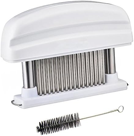 RGBegg Chef Master Meat Tenderizers-Sharp Meat Tenderizer and Hand Meat Tenderizing (White)