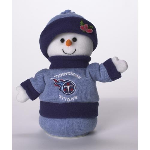 Scottish Christmas Tennessee Titans Animated Snowman