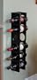 Sante Wine Rack - Vertically Mounted in Wenge Finish