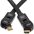 Amazon�x�[�V�b�N �t���b�g high speed Ethernet�Ή� HDMI�P�[�u��  3.0m