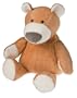 Mary Meyer EarthMates, Fuzz That Wuzz 100% Recycled, Big Pawzzz Bear, Honey Colored with Cream Markings 17"