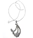 Pendants and Lockets with Chain Silver Multi Gemstones Jewelry 40 Grams (pndts045pndt)
