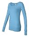 Ladies' Long Sleeve Boatneck Tee Shirt