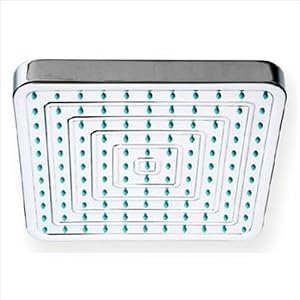 Whitehaus SHOWERHAUS SQUARE RAINFALL SHOWERHEAD (8
