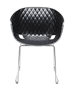 Metalmobil Silla Unika-595 Negro/cromo