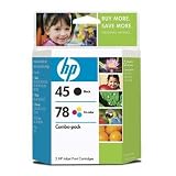 HP 45/78 Ink Cartridge, Combo Pack