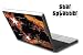 Apple Macbook 13 Skin Decal Sticker with E Shock impact protection - Star Splatter