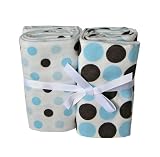 Babylicious Boutique 'Prince Charming' Receiving Blankets - 2 Pack