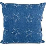 Go West Blue Denim Pillow by Glenna Jean by Go West