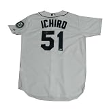 SEATTLE MARINERS AUTOGRAPH ICHIRO AUTHENTIC HOME JERSEY MLB AUTHENTICATED