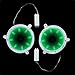 Cornhole Night LED Lights (Set of 2) - Bright Green
