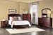 Modus Furniture Brighton Low Profile Wood Sleigh Bedroom Set (Cinnamon) (Full, Queen, King, California King)