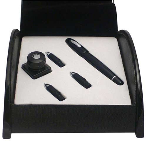 Monteverde Mega Ink Ball Roller Ball Pen - Black Large