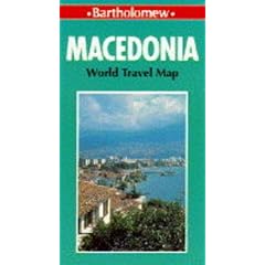 Macedonia (Former Yugoslav Republic of Macedonia) (World Travel Map)