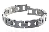 Tuscany Steel, Titanium & 18K Gold Bracelet