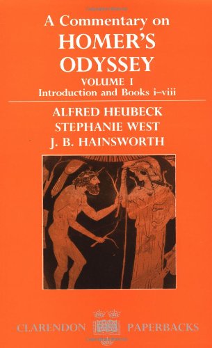 A Commentary on Homer's Odyssey: Volume I: Introduction and Books I-VIII