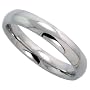 Surgical Steel 4 mm (5/32 in.) High Polish Comfort&hellip <span class="brandLink"> Sabrina Silver </span>