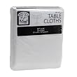 Bakers & Chefs Tablecloths-White Round - 2pk