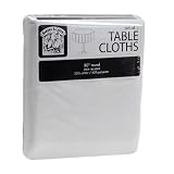 Bakers & Chefs Tablecloths-White Round - 2pk