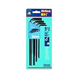 Eklind 10609 Hex-L Key Set, 1.5mm to 10mm, Long, 9-Piece [並行輸入品]