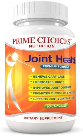 Joint Health Supplements - Glucosamine, Chondroitin, MSM Protect & Repair Your Hurt Joints - Max Care & Support for Flexy Joints - Recover & Increase Mobility