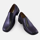 Men Jared Square Toe Slip-On Dress Shoe Loafer US6.5