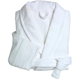 Anatolia 110400054 Terry Velour Bathrobe, Small/Medium