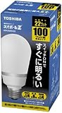 東芝 ネオボールZ 電球形蛍光ランプ 電球100ワットタイプ 昼光色 2個パック EFA25ED/22-2P